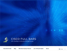 Tablet Screenshot of ciscofullbars.com